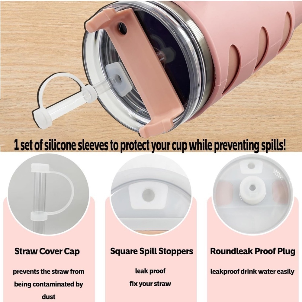SILICONE SLEEVE FOR STANLEY TUMBLER - Picture 4 of 5